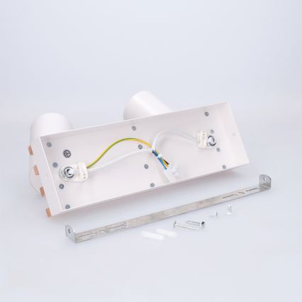 Brilagi - Spot svjetiljka SELE WOOD ACOUSTIC 2xGU10/30W/230V bijela/drvo