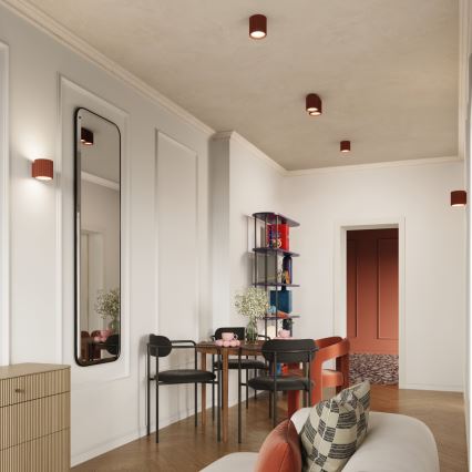 Brilagi - spot svjetiljka SFERA 1xGU10/10W/230V, promjer 10 cm, crvena