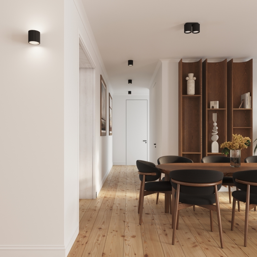 Brilagi - Spot svjetiljka SFERA 1xGU10/10W/230V Ø 10 cm crna