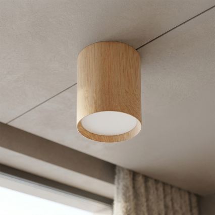 BRILAGI - Spot svjetiljka SMOOTH LONG 1xGX53/15W/230V 100x82 mm dekor hrasta