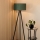 Brilagi - Stajaća lampa BOSTON ROLLER 1xE27/15W/230V slama zelena/zlatna