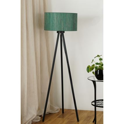 Brilagi - Stajaća lampa BOSTON ROLLER 1xE27/15W/230V slama zelena/zlatna