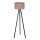 Brilagi - Stajaća lampa VELVET 1xE27/60W/230V wenge/bež