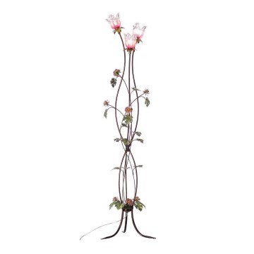 BRILAGI - Stojeća lampa ROSALIA 3xE14/40W/230V šarena/brončana/patina