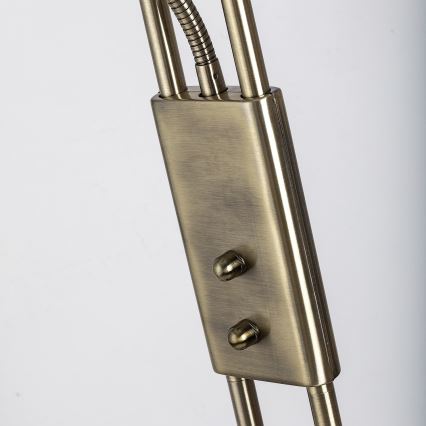 Brilagi - Stojeća lampa s prigušivačem SCARLETT 1xR7s/230W/230V + 1xG9/40W brončana