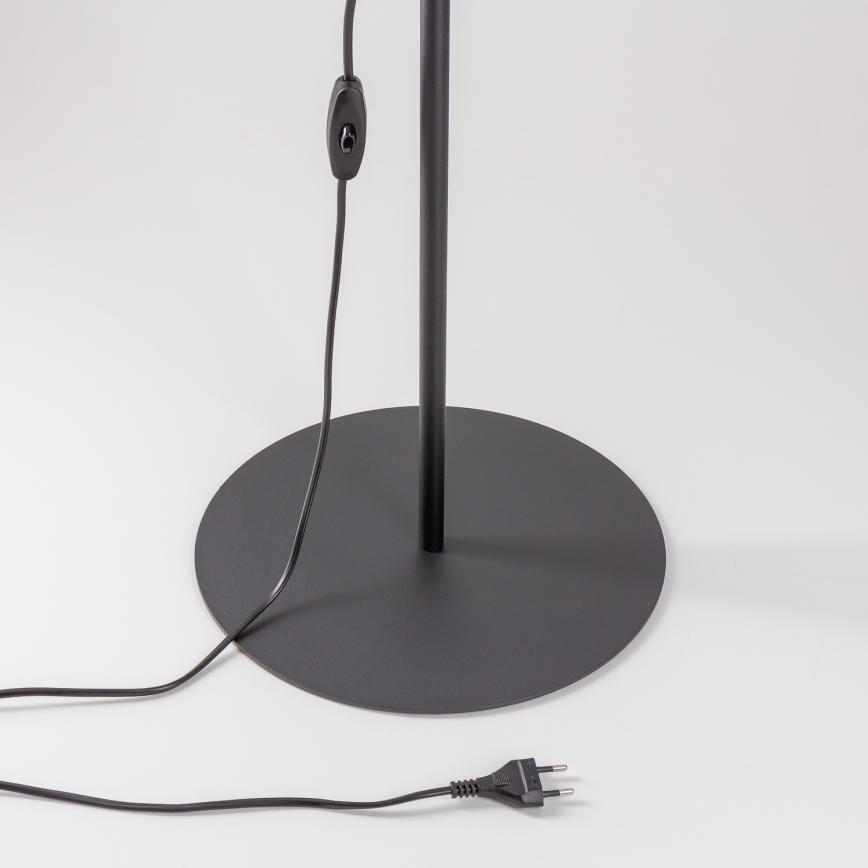 Brilagi - Stojeća lampa VULCANO 3xG9/8W/230V crna/zadimljena crna