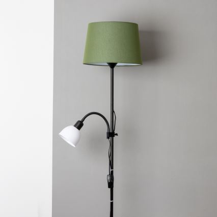 Brilagi - Stojeća svjetiljka CERIA 1xE27/100W/230V + 1xE14/25W crna/zelena