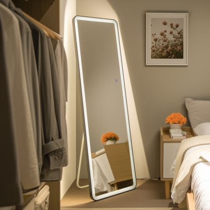 Brilagi - Samostojeće ogledalo ELEGANZA LED/42W/230V 160x50 cm IP44 CRI 90 prigušivo + CCT