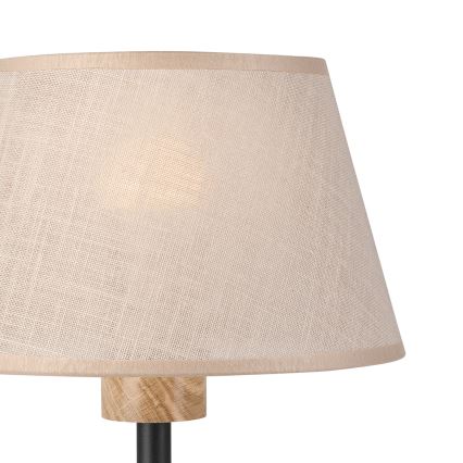 Brilagi - Stolna lampa ANTHONY 1xE27/60W/230V hrast/bež