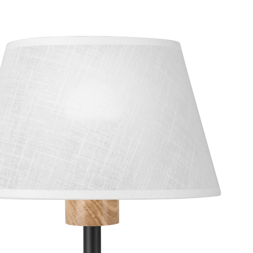 Brilagi - Stolna lampa ANTHONY 1xE27/60W/230V hrast/bijela
