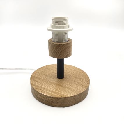 Brilagi - Stolna lampa ANTHONY 1xE27/60W/230V hrast/bijela