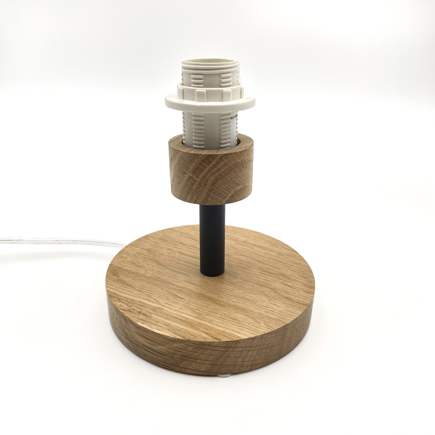 Brilagi - Stolna lampa ANTHONY 1xE27/60W/230V hrast/bijela