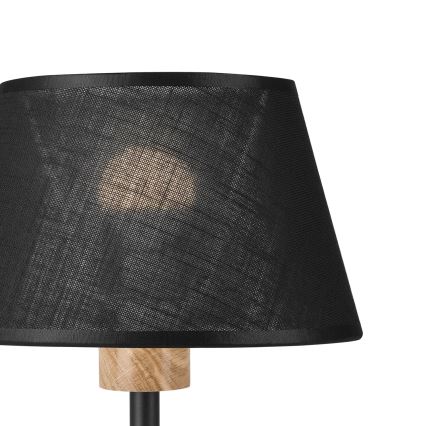 Brilagi - Stolna lampa ANTHONY 1xE27/60W/230V hrast/crna