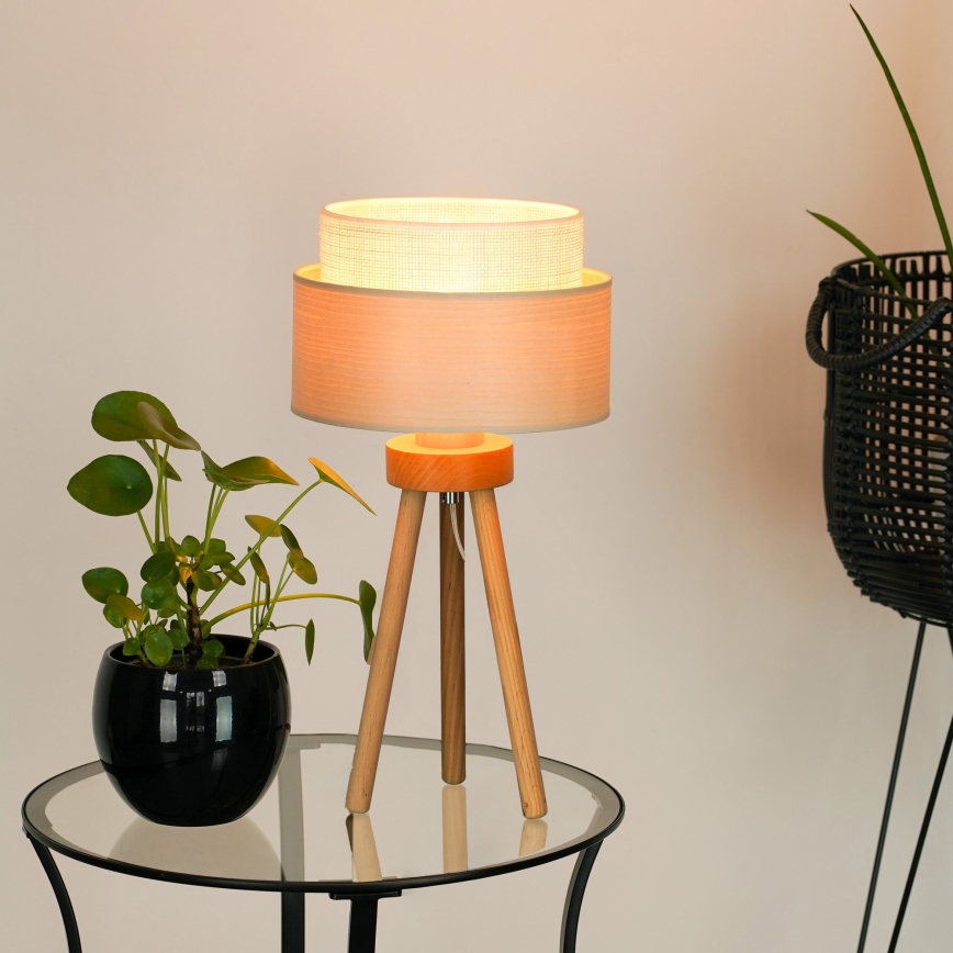 Brilagi - Stolna lampa ARIZONA BOHO 1xE27/15W/230V bež