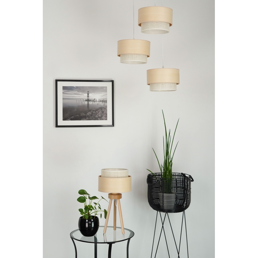Brilagi - Stolna lampa ARIZONA BOHO 1xE27/15W/230V bež