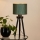 Brilagi - Stolna lampa BOSTON ROLLER 1xE27/15W/230V slama zelena/zlatna