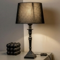 Brilagi - Stolna lampa CERIA 1xE27/60W/230V promjer 30 cm smeđa/crna