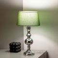BRILAGI - Stolna lampa CERIA 1xE27/60W/230V Ø 25 cm sjajni krom/zelena