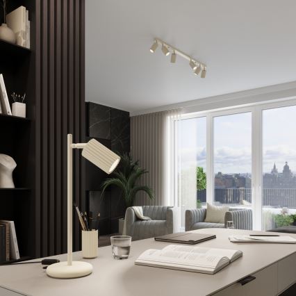 Brilagi - Stolna lampa CRESTO 1xGU10/10W/230V krem boje