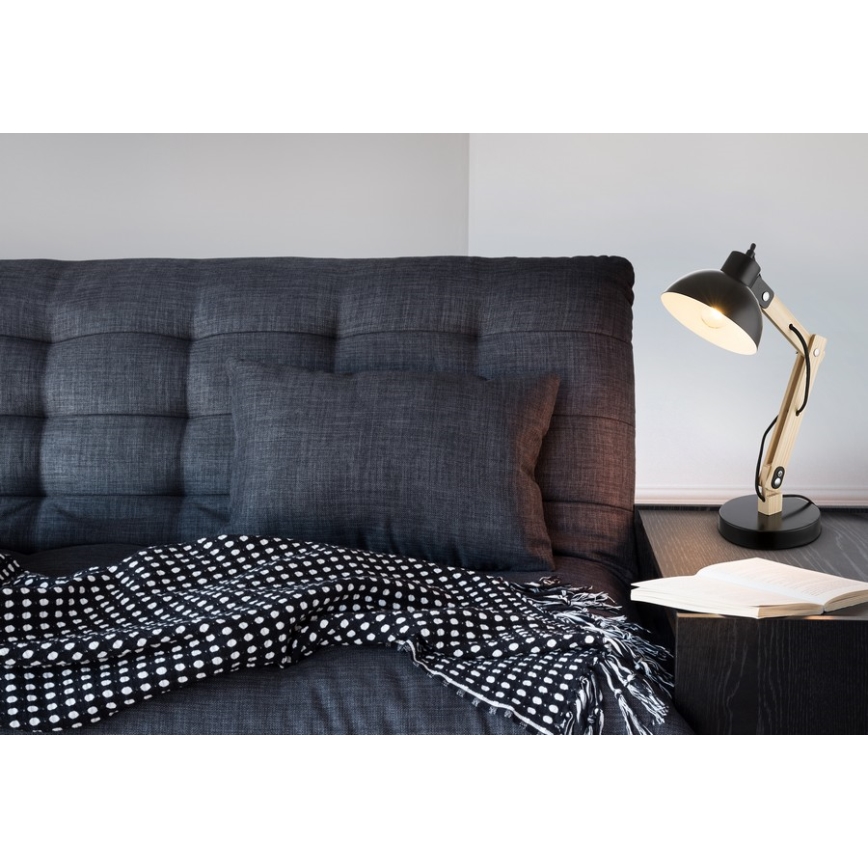 Brilagi - Stolna lampa FOCUS 1xE27/40W/230V crna