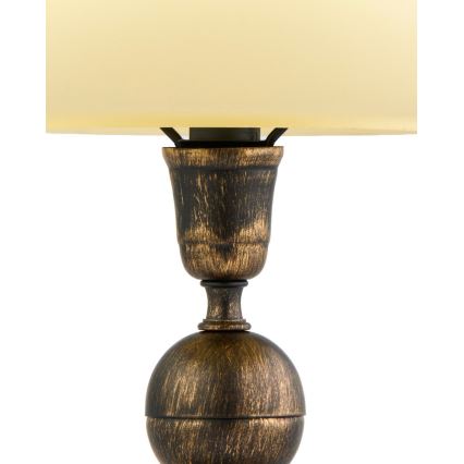 BRILAGI - Stolna lampa MOLLERO 1xE14/11W/230V brončana/patina