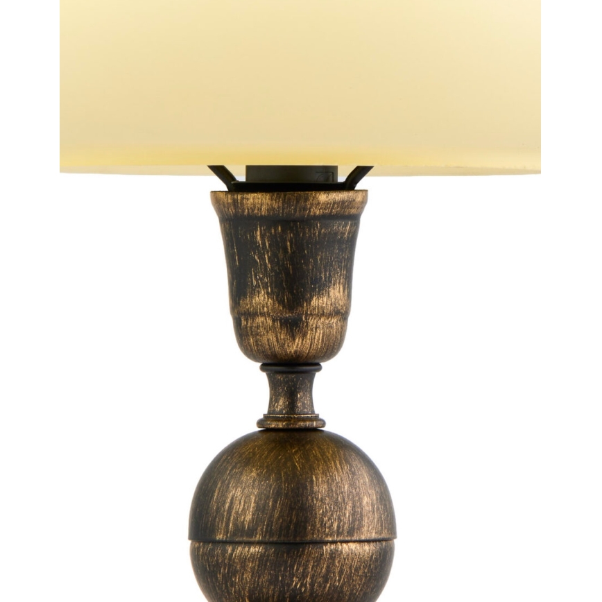 BRILAGI - Stolna lampa MOLLERO 1xE14/11W/230V brončana/patina