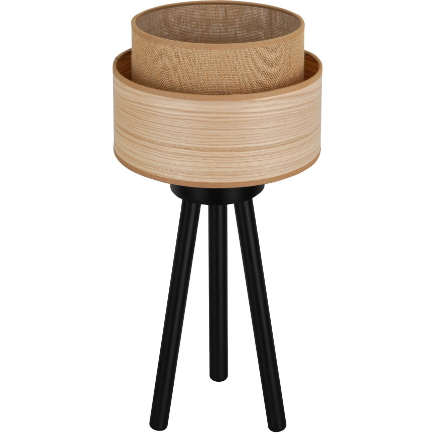 Brilagi - Stolna lampa MONTANA BOHO 1xE27/15W/230V smeđa/crna