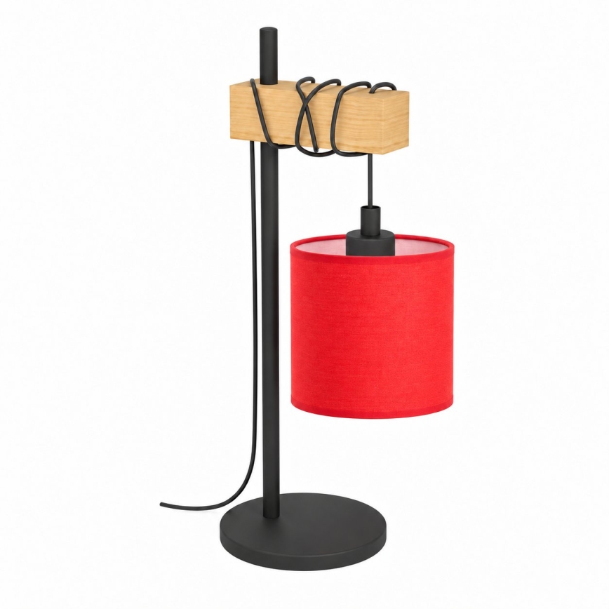 BRILAGI - Stolna lampa NUBILA 1xE27/40W/230V smeđa/crna/crvena