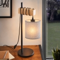 BRILAGI - Stolna lampa NUBILA 1xE27/40W/230V smeđa/crna/siva