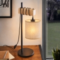 BRILAGI - Stolna lampa NUBILA 1xE27/40W/230V smeđa/crna/svijetlo smeđa