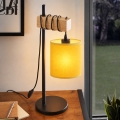 BRILAGI - Stolna lampa NUBILA 1xE27/40W/230V smeđa/crna/žuta