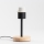 Brilagi - Stolna lampa NUBILA WOOD 1xE27/25W/230V hrast/crna