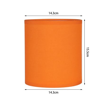 Brilagi - Stolna lampa NUBILA WOOD 1xE27/25W/230V hrast/crna/narančasta
