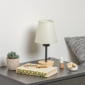 Brilagi - Stolna lampa NUBILA WOOD 1xE27/25W/230V hrast/krem