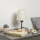 Brilagi - Stolna lampa NUBILA WOOD 1xE27/25W/230V hrast/krem
