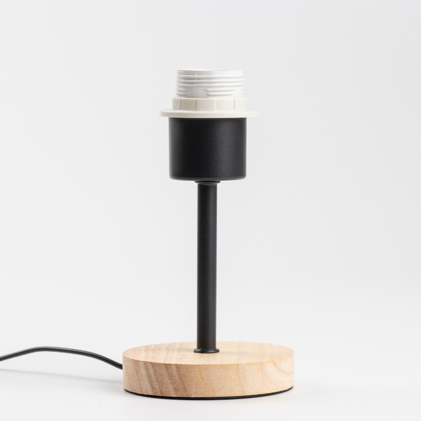 Brilagi - Stolna lampa NUBILA WOOD 1xE27/25W/230V hrast/smeđa
