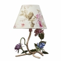 BRILAGI - Stolna lampa ROMANCE 1xE14/40W/230V šarena/bež/patina