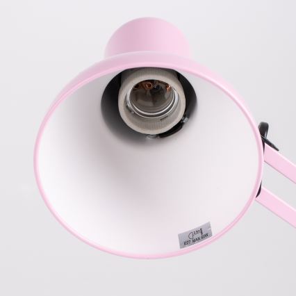 Brilagi - Stolna lampa ROMERO 1xE27/60W/230V ružičasta