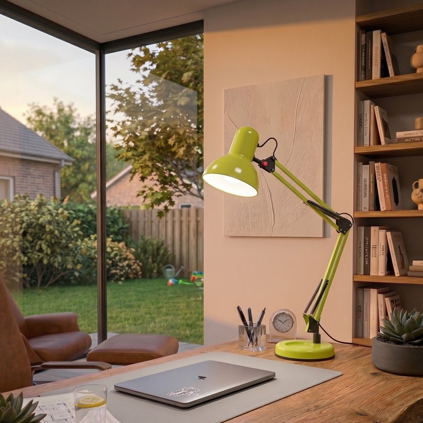 Brilagi - Stolna lampa ROMERO 1xE27/60W/230V zelena