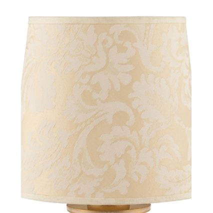 BRILAGI - Stolna lampa SONIA 1xE27/15W/230V kremasta/patina