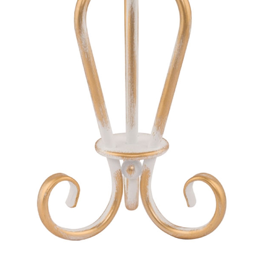 BRILAGI - Stolna lampa SONIA 1xE27/15W/230V kremasta/patina