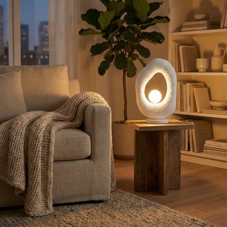 Brilagi - Stolna lampa WABI SABI 1xG9/8W/230V bijela