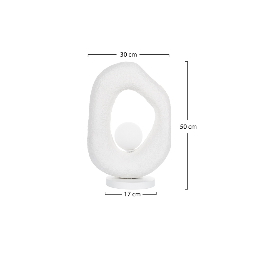 Brilagi - Stolna lampa WABI SABI 1xG9/8W/230V bijela
