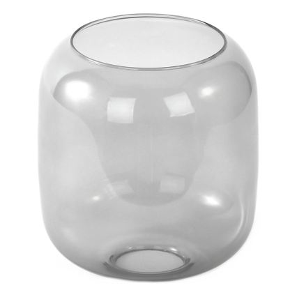 BRILAGI - Stolna lampa WOOD GLASS 1xE27/40W/230V smeđa/crna/dimna siva