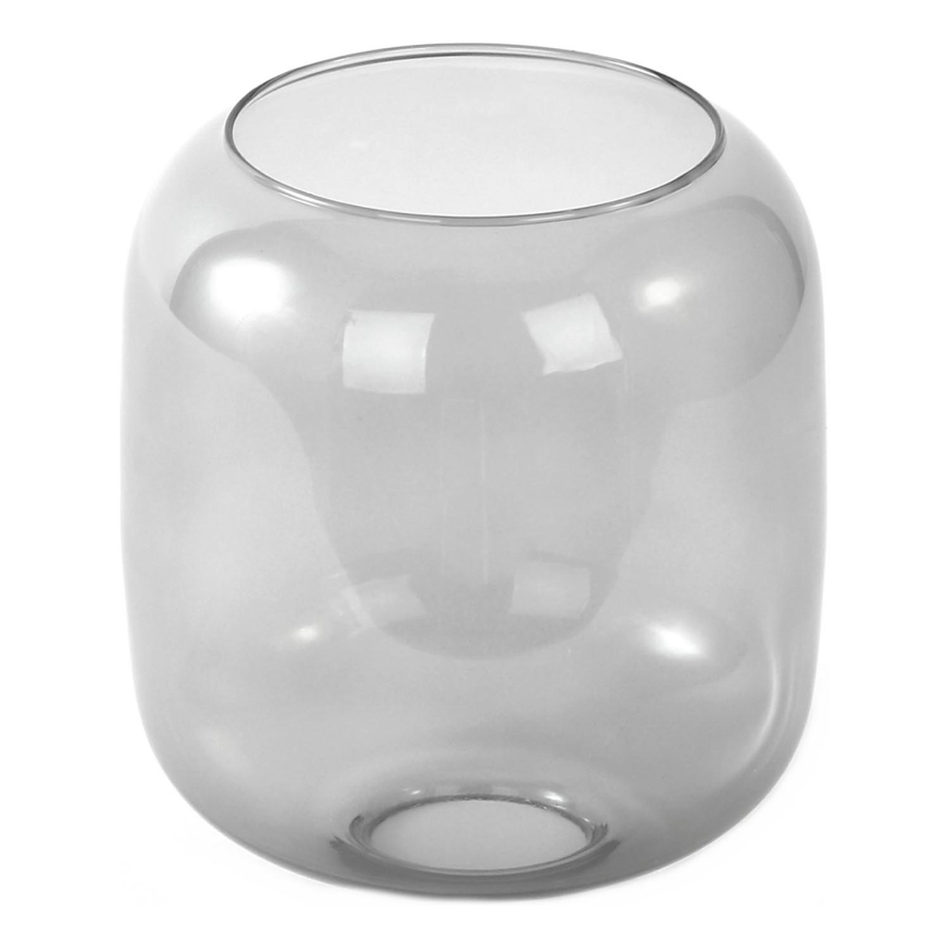BRILAGI - Stolna lampa WOOD GLASS 1xE27/40W/230V smeđa/crna/dimna siva