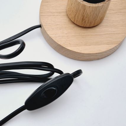 Brilagi - Stolna lampa WOODY BASKET 1xE27/60W/230V hrast