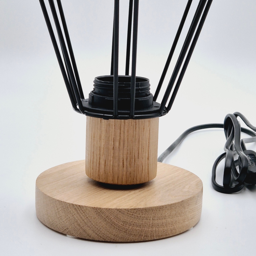 Brilagi - Stolna lampa WOODY BASKET 1xE27/60W/230V hrast