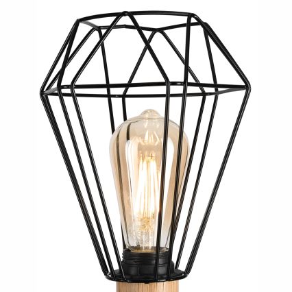 Brilagi - Stolna lampa WOODY BASKET 1xE27/60W/230V hrast