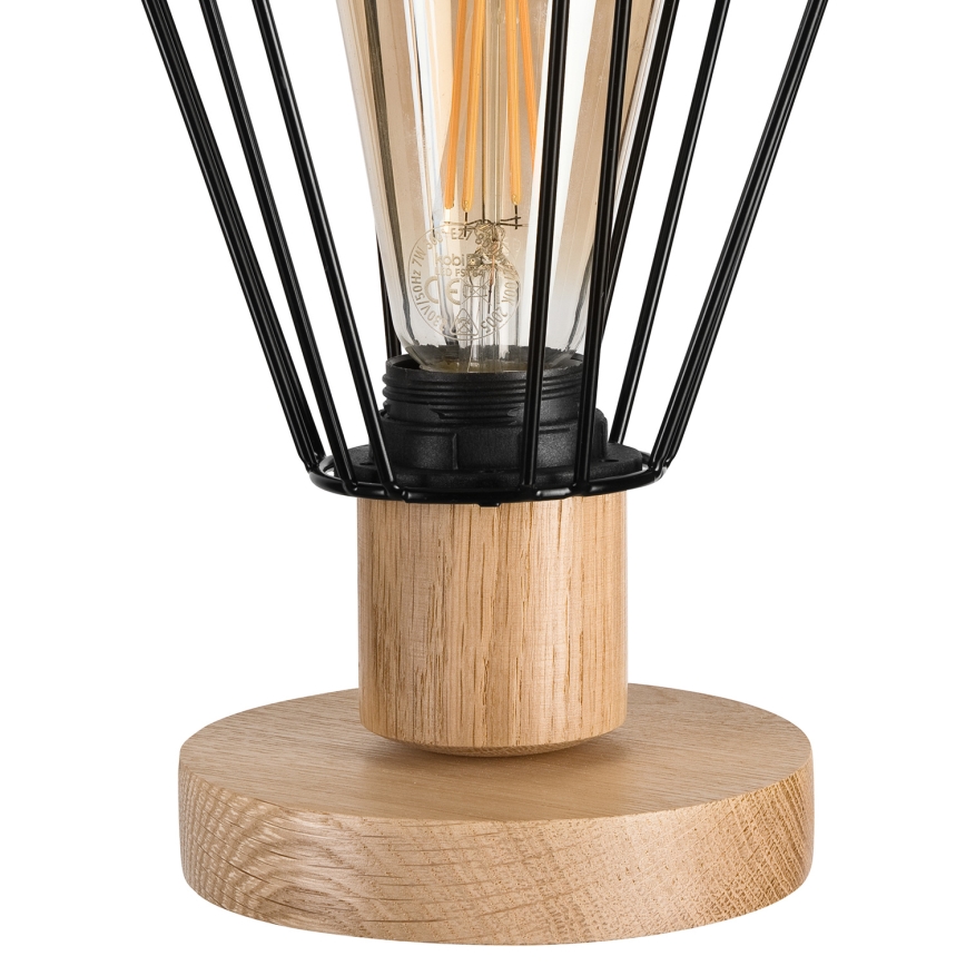 Brilagi - Stolna lampa WOODY BASKET 1xE27/60W/230V hrast