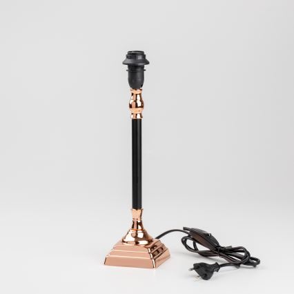 BRILAGI - Stolna svjetiljka CERIA 1xE14/40W/230V Ø 20,5 cm crna/bakrena/siva